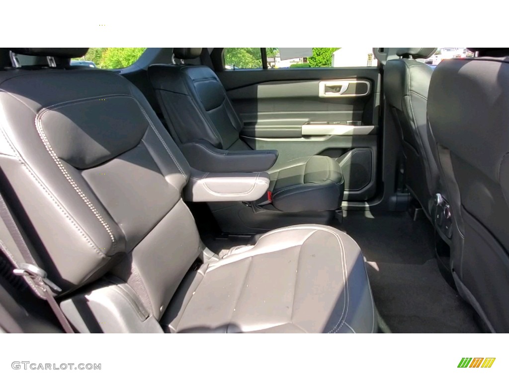 2021 Explorer XLT 4WD - Agate Black Metallic / Ebony photo #24