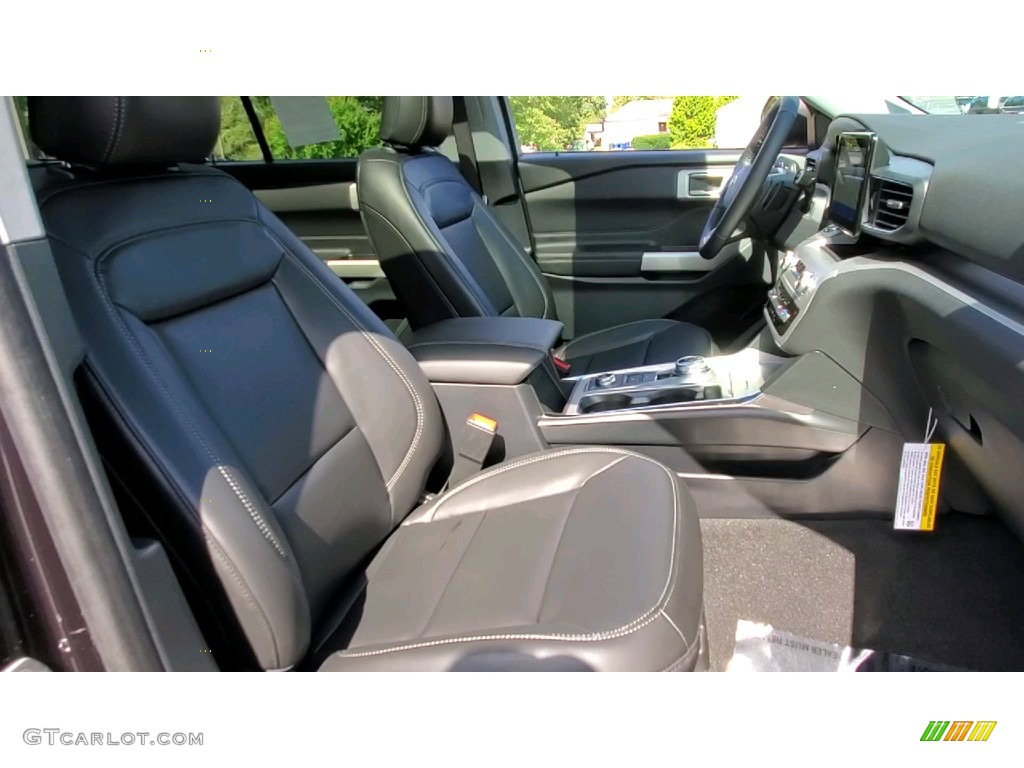 2021 Explorer XLT 4WD - Agate Black Metallic / Ebony photo #26