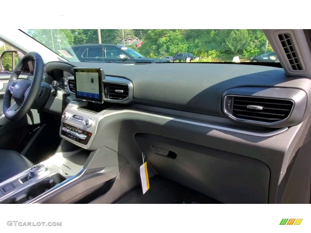 2021 Explorer XLT 4WD - Agate Black Metallic / Ebony photo #27