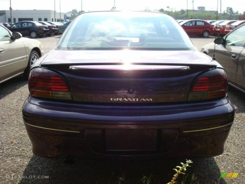 1998 Grand Am SE Coupe - Medium Purple Metallic / Graphite photo #3