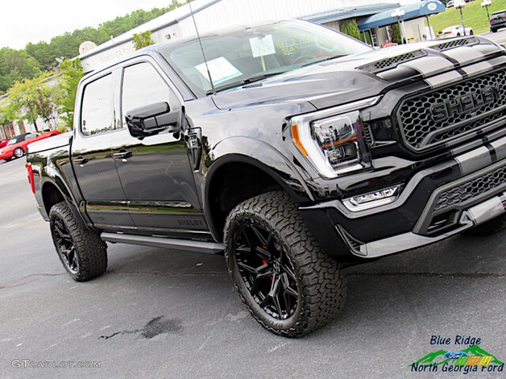 2021 F150 Shelby Off-Road SuperCrew 4x4 - Agate Black / Shelby Black/Red photo #42