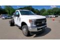 Oxford White 2022 Ford F350 Super Duty XL Regular Cab 4x4 Chassis