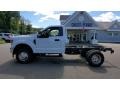 Oxford White - F350 Super Duty XL Regular Cab 4x4 Chassis Photo No. 4
