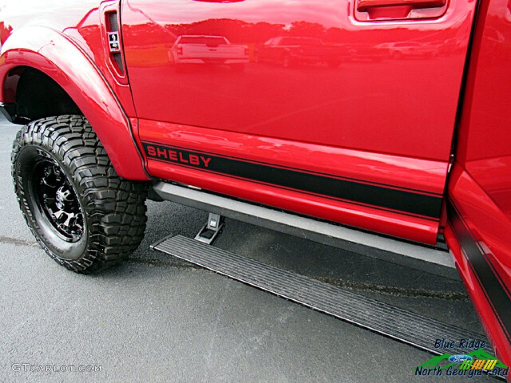 2021 F250 Super Duty Shelby Super Baja Crew Cab 4x4 - Rapid Red Metallic / Black photo #12