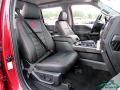 2021 Ford F250 Super Duty Black Interior Front Seat Photo