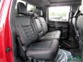 2021 Ford F250 Super Duty Black Interior Rear Seat Photo
