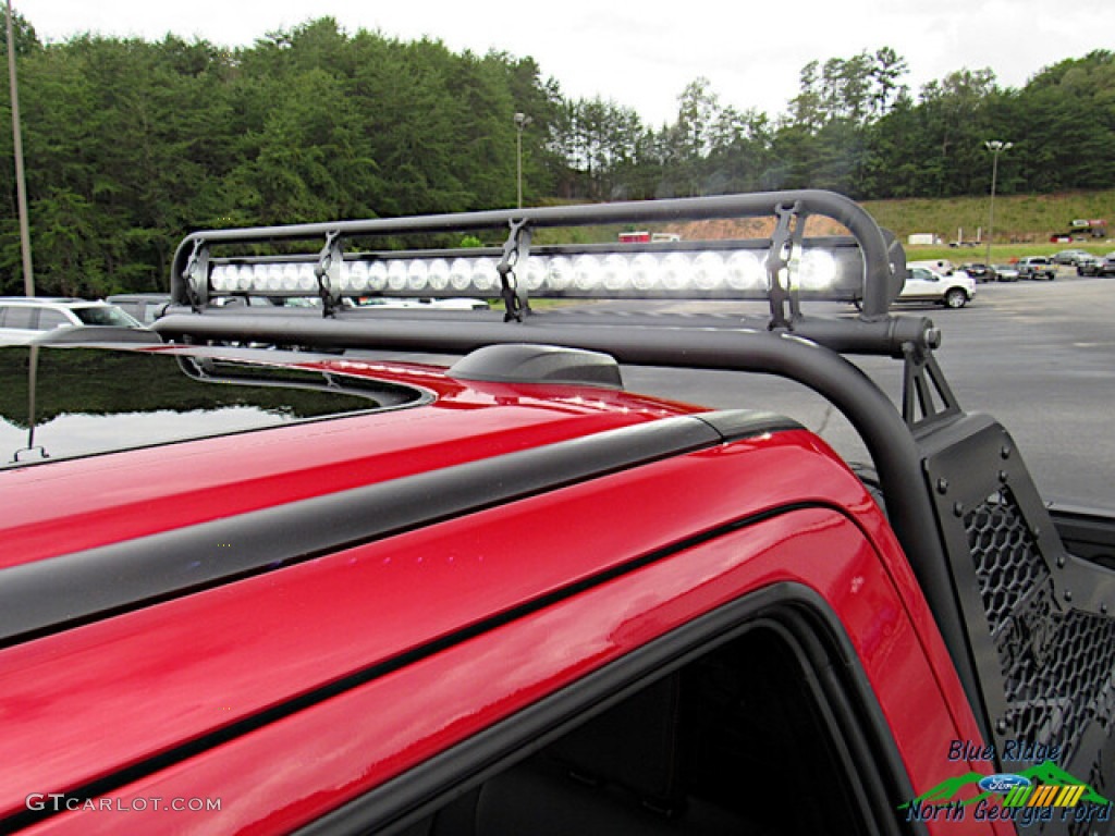 2021 F250 Super Duty Shelby Super Baja Crew Cab 4x4 - Rapid Red Metallic / Black photo #35