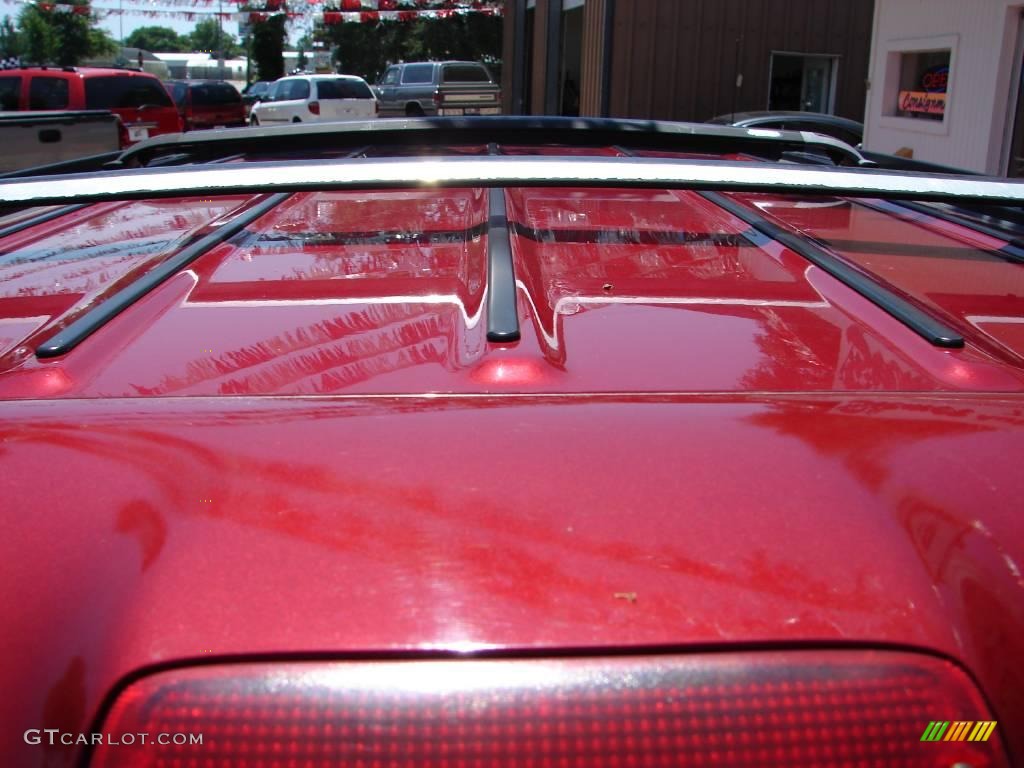 1996 Bravada AWD - Medium Red Metallic / Beige photo #17