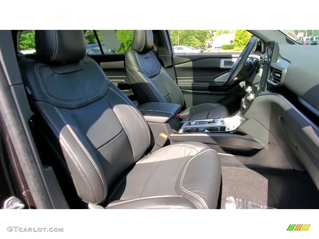 2021 Explorer ST 4WD - Agate Black Metallic / Ebony photo #24