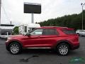 2021 Rapid Red Metallic Ford Explorer Hybrid Limited 4WD  photo #2