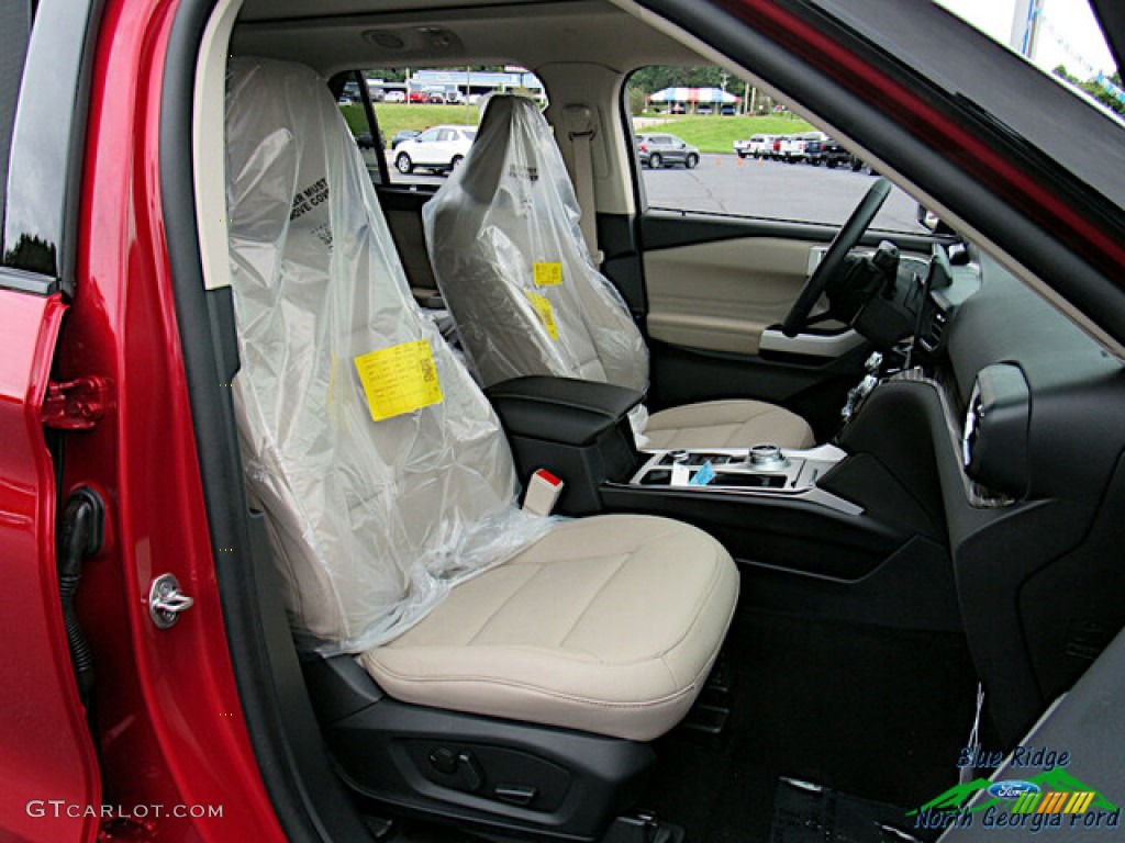 2021 Explorer Hybrid Limited 4WD - Rapid Red Metallic / Sandstone photo #12