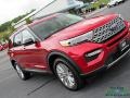 2021 Rapid Red Metallic Ford Explorer Hybrid Limited 4WD  photo #31