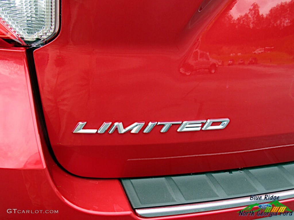 2021 Explorer Hybrid Limited 4WD - Rapid Red Metallic / Sandstone photo #34