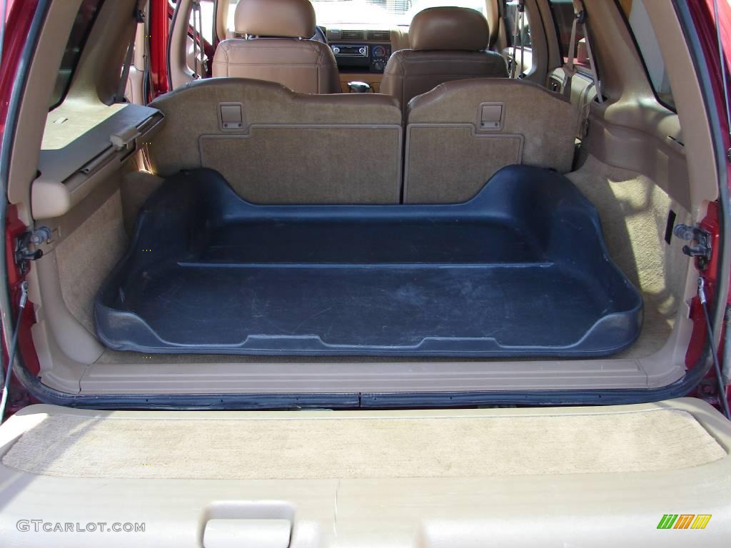 1996 Bravada AWD - Medium Red Metallic / Beige photo #33