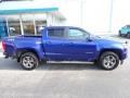 2016 Laser Blue Chevrolet Colorado Z71 Crew Cab 4x4  photo #2