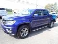 2016 Laser Blue Chevrolet Colorado Z71 Crew Cab 4x4  photo #7