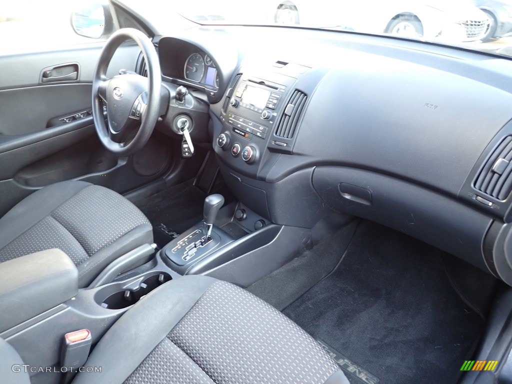 2012 Elantra GLS Touring - Black Noir Pearl / Black photo #12