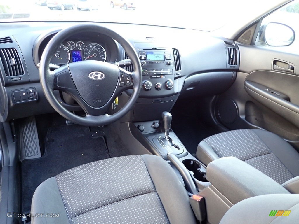 2012 Elantra GLS Touring - Black Noir Pearl / Black photo #18