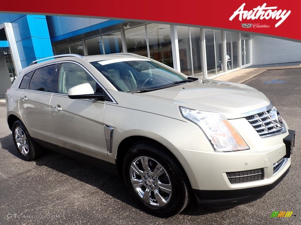 2016 SRX Luxury AWD - Silver Coast Metallic / Shale/Brownstone photo #1