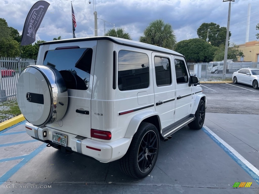 2019 G 63 AMG - Polar White / designo Classic Red photo #5