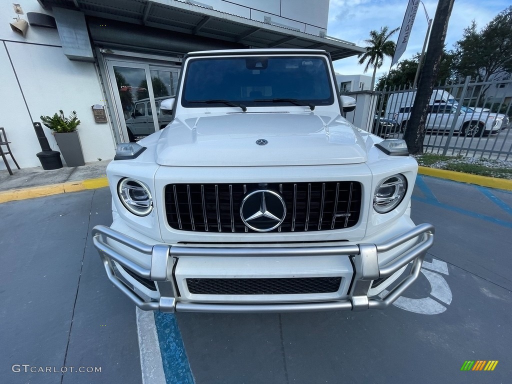 2019 G 63 AMG - Polar White / designo Classic Red photo #11