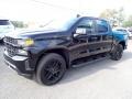 Black - Silverado 1500 Custom Crew Cab 4x4 Photo No. 7