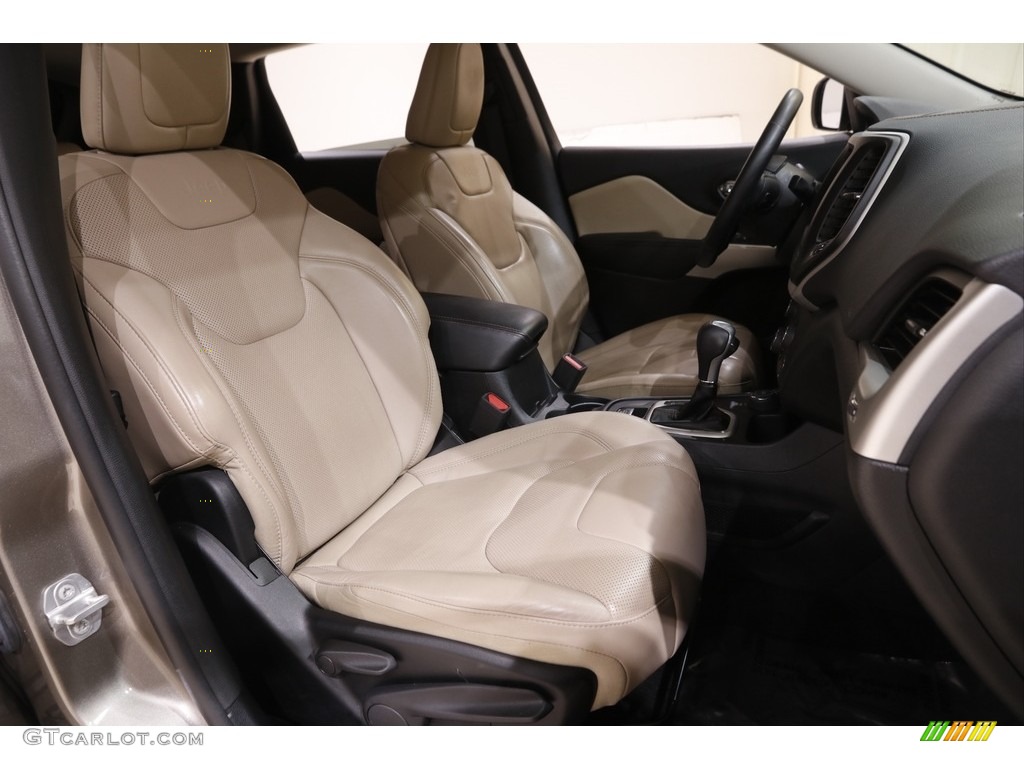 2018 Cherokee Limited 4x4 - Light Brownstone Pearl / Black/Light Frost Beige photo #18