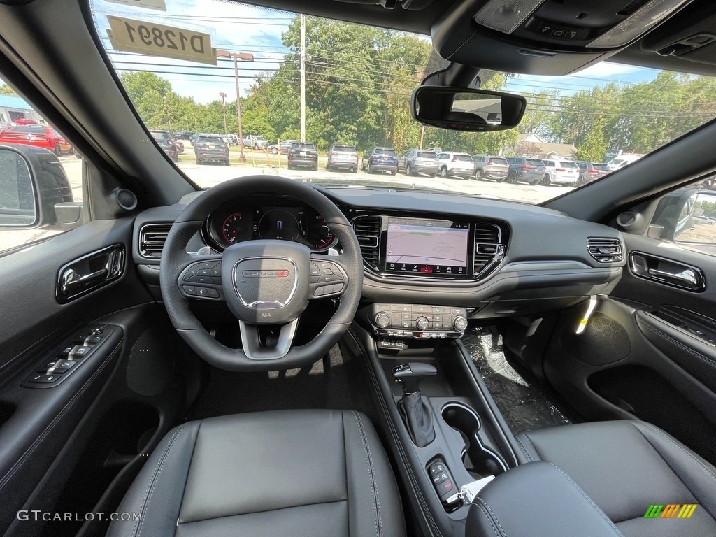 2021 Dodge Durango GT AWD Black Dashboard Photo #142908078