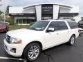 2017 White Platinum Ford Expedition EL Limited 4x4  photo #1