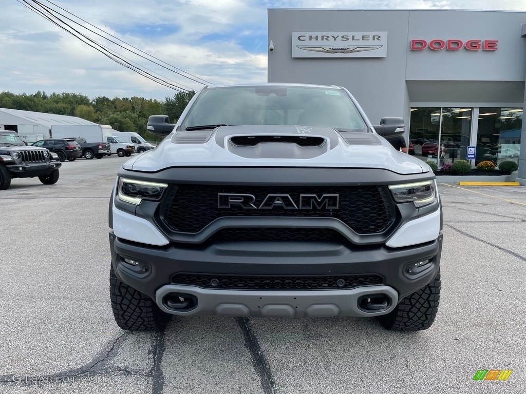 Bright White 2021 Ram 1500 TRX Crew Cab 4x4 Exterior Photo #142909020