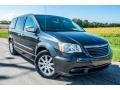 Brilliant Black Crystal Pearl 2012 Chrysler Town & Country Touring - L