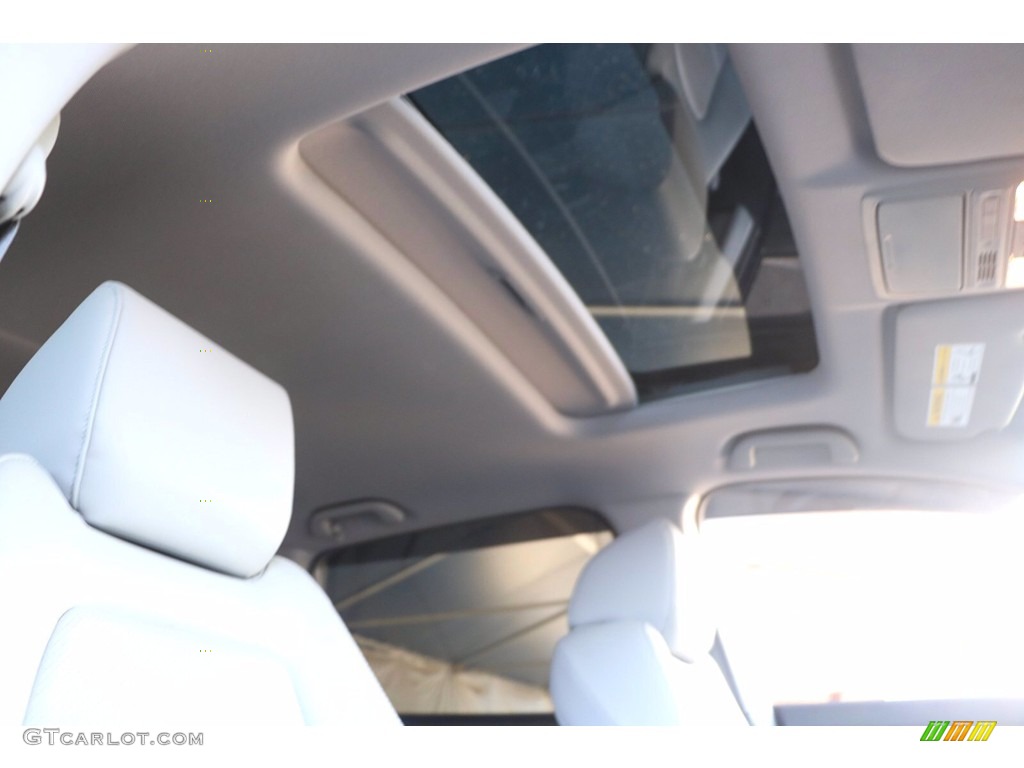 2018 CR-V Touring AWD - Obsidian Blue Pearl / Gray photo #19