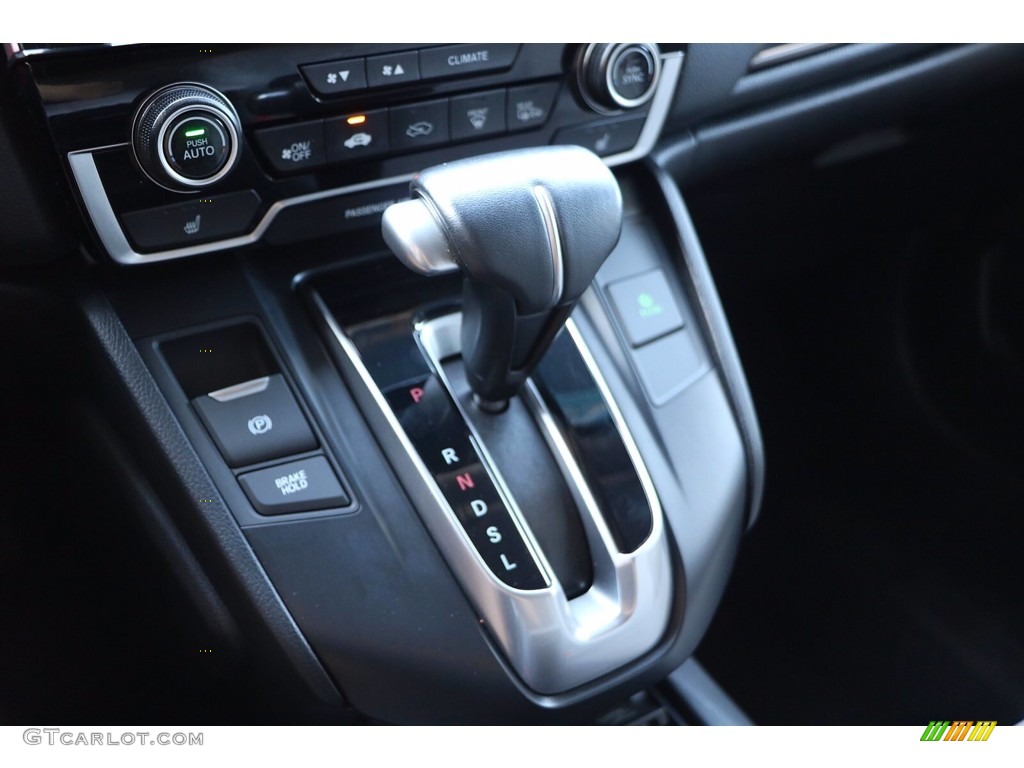 2018 CR-V Touring AWD - Obsidian Blue Pearl / Gray photo #25