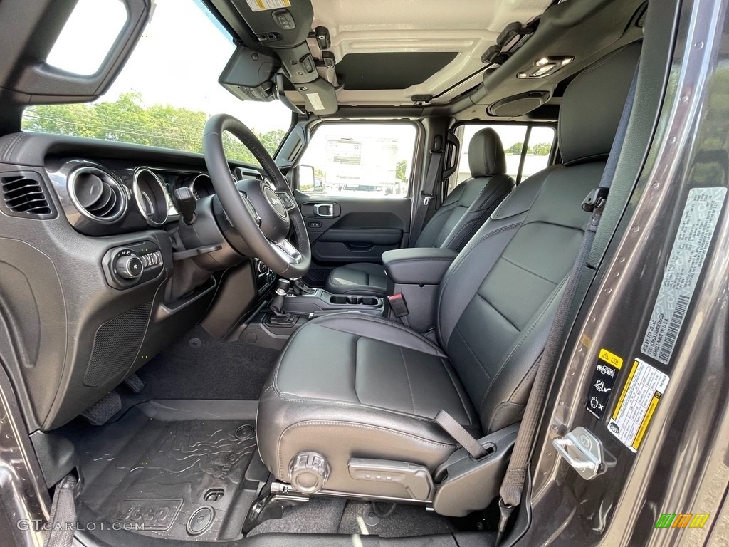 2021 Wrangler Unlimited Sahara Altitude 4x4 - Granite Crystal Metallic / Black photo #2