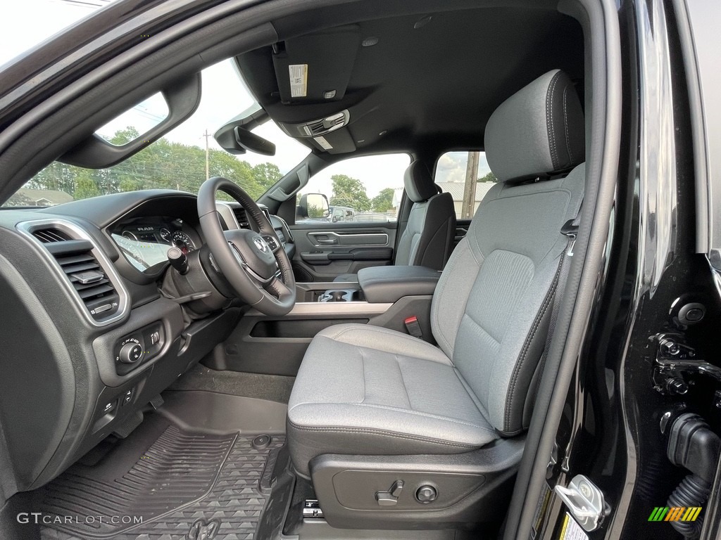 Diesel Gray/Black Interior 2021 Ram 1500 Big Horn Quad Cab 4x4 Photo #142910895