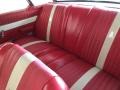 Rear Seat of 1963 Sport Fury Convertible