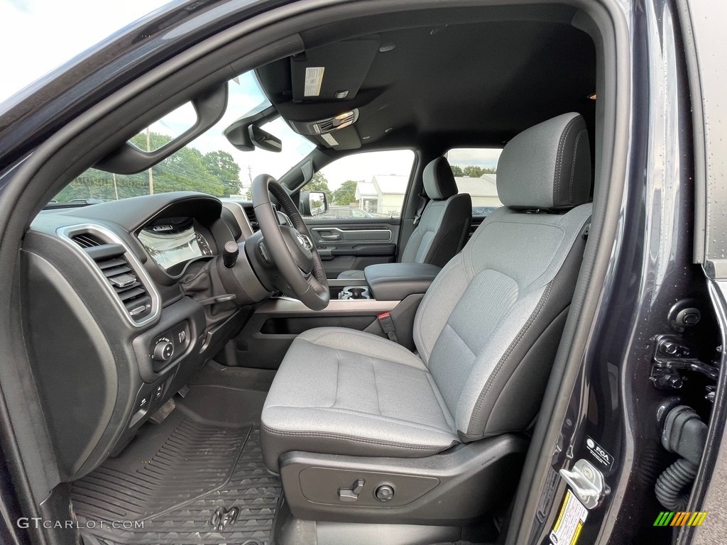 Diesel Gray/Black Interior 2021 Ram 1500 Big Horn Crew Cab 4x4 Photo #142912011