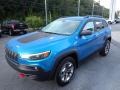 Hydro Blue Pearl - Cherokee Trailhawk 4x4 Photo No. 7