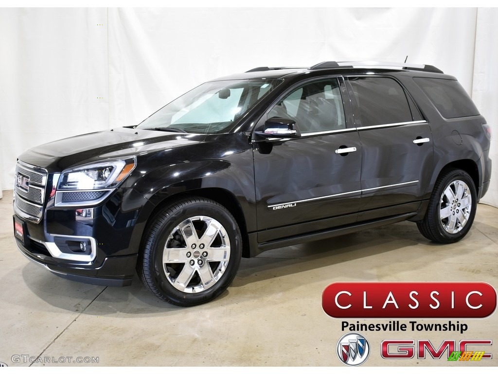 2016 Acadia Denali AWD - Ebony Twilight Metallic / Ebony photo #1