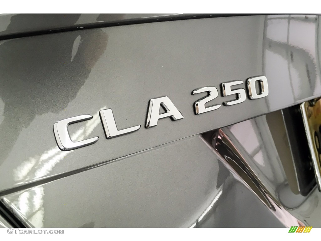 2018 CLA 250 Coupe - Mountain Grey Metallic / Black photo #7