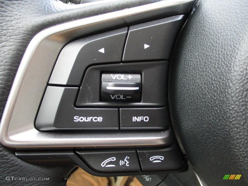 2018 Subaru Impreza 2.0i Limited 5-Door Ivory Steering Wheel Photo #142914084