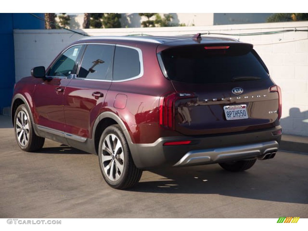 2020 Telluride EX - Sangria / Black photo #2