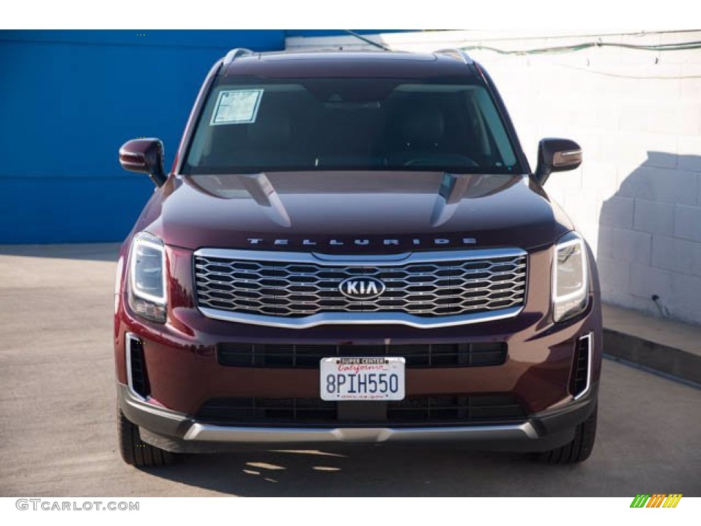 2020 Telluride EX - Sangria / Black photo #7