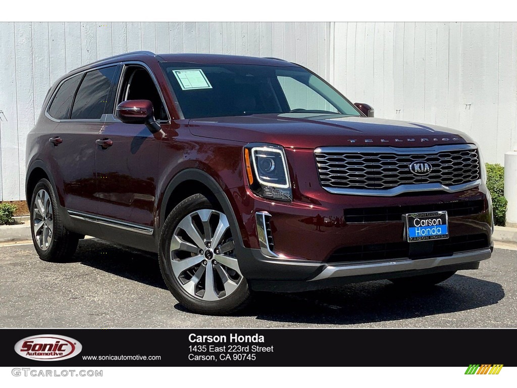 2020 Telluride EX - Sangria / Black photo #43