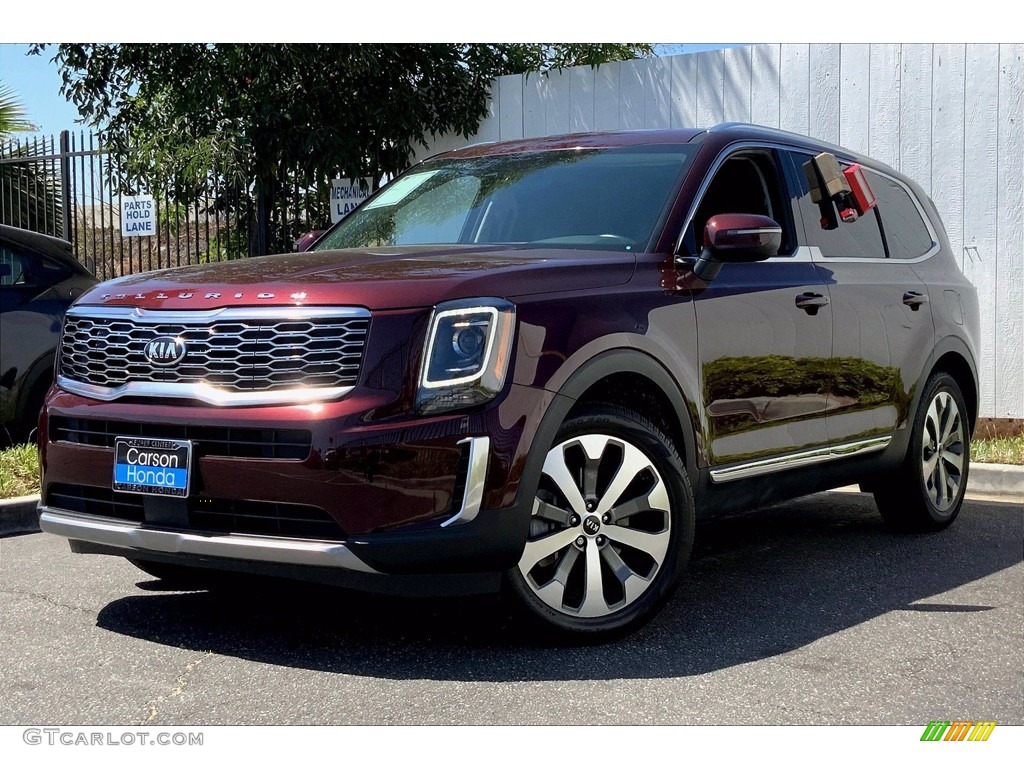 2020 Telluride EX - Sangria / Black photo #56
