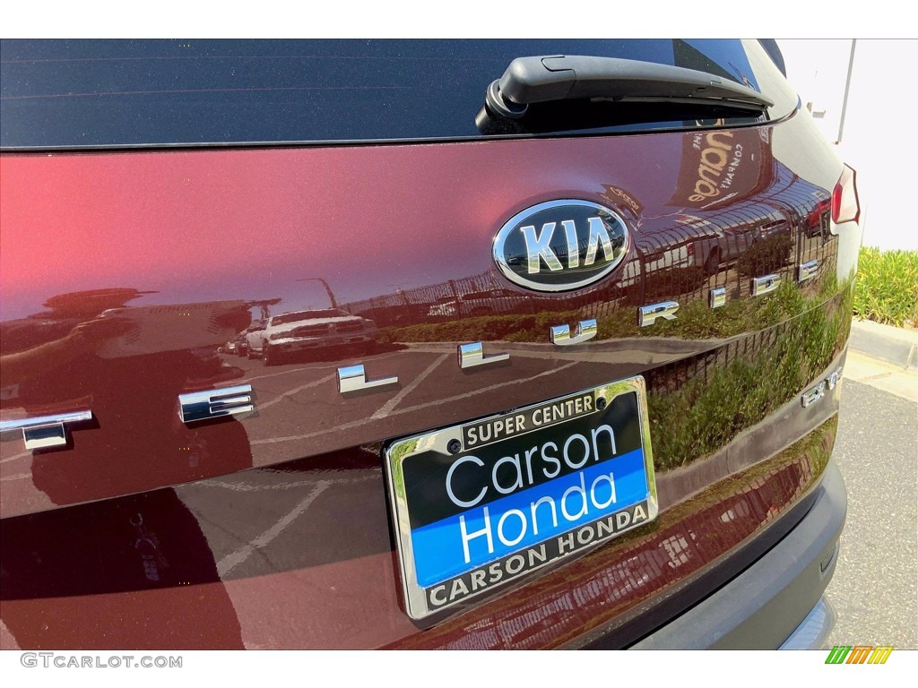2020 Telluride EX - Sangria / Black photo #75