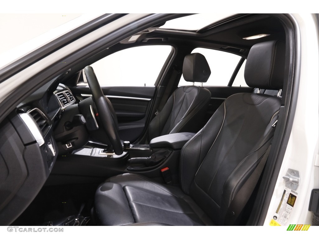 2018 3 Series 330i xDrive Sedan - Mineral White Metallic / Black photo #5