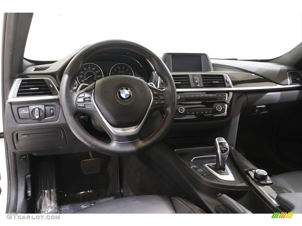 2018 3 Series 330i xDrive Sedan - Mineral White Metallic / Black photo #6
