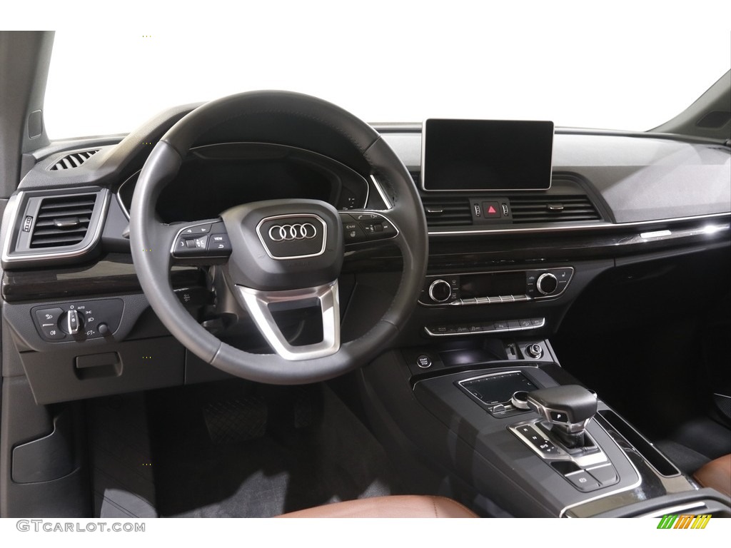 2018 Q5 2.0 TFSI Premium Plus quattro - Navarra Blue Metallic / Nougat Brown photo #6