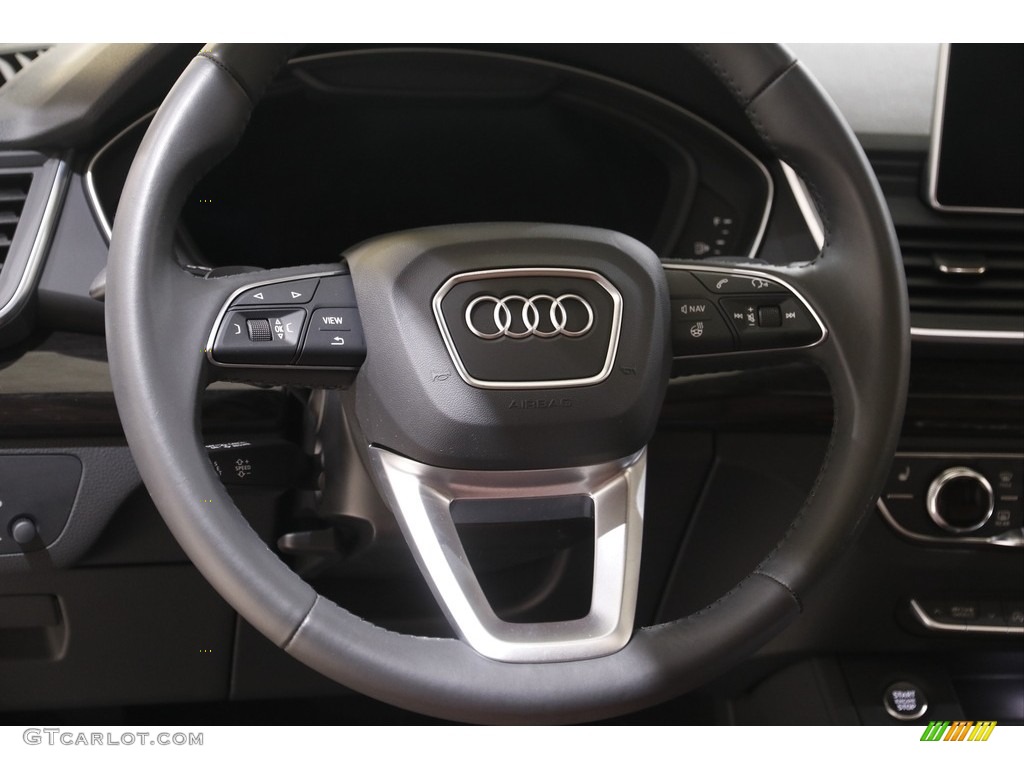 2018 Q5 2.0 TFSI Premium Plus quattro - Navarra Blue Metallic / Nougat Brown photo #7